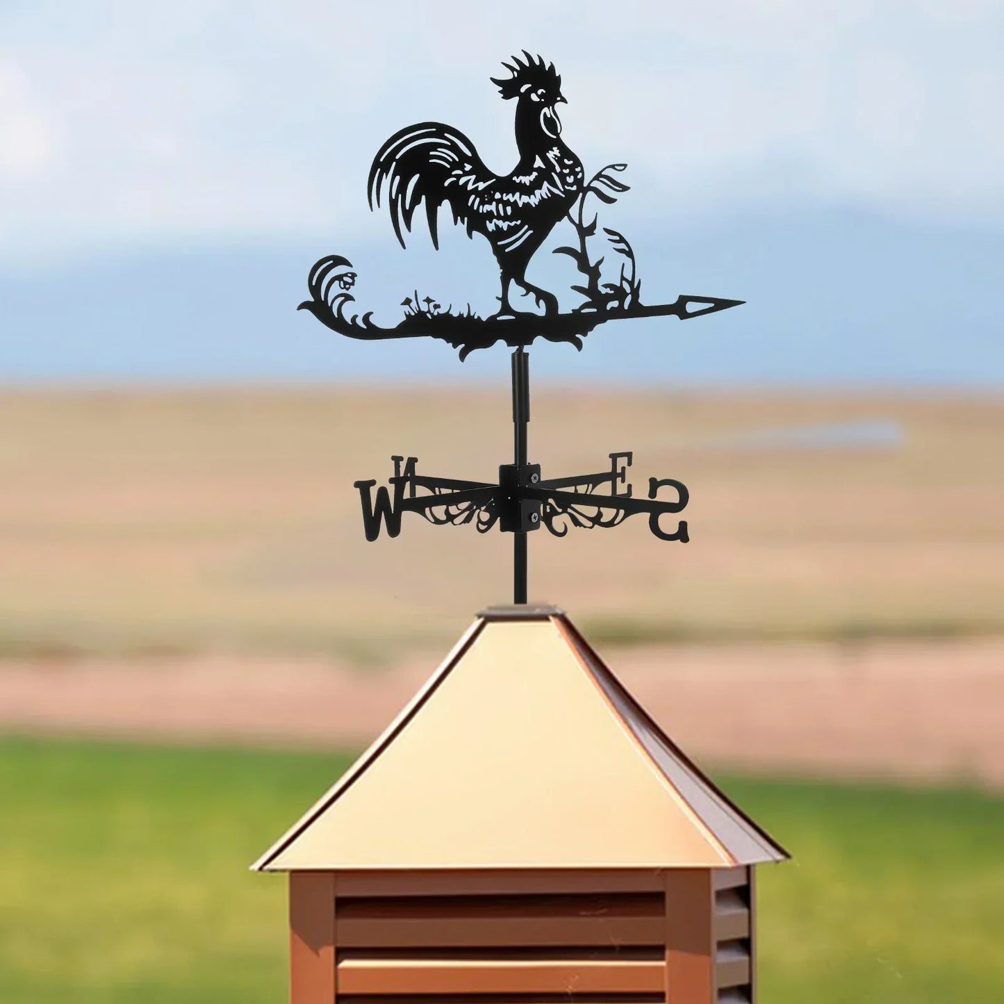 LZINA™ | Protective Rooster Weather Vane