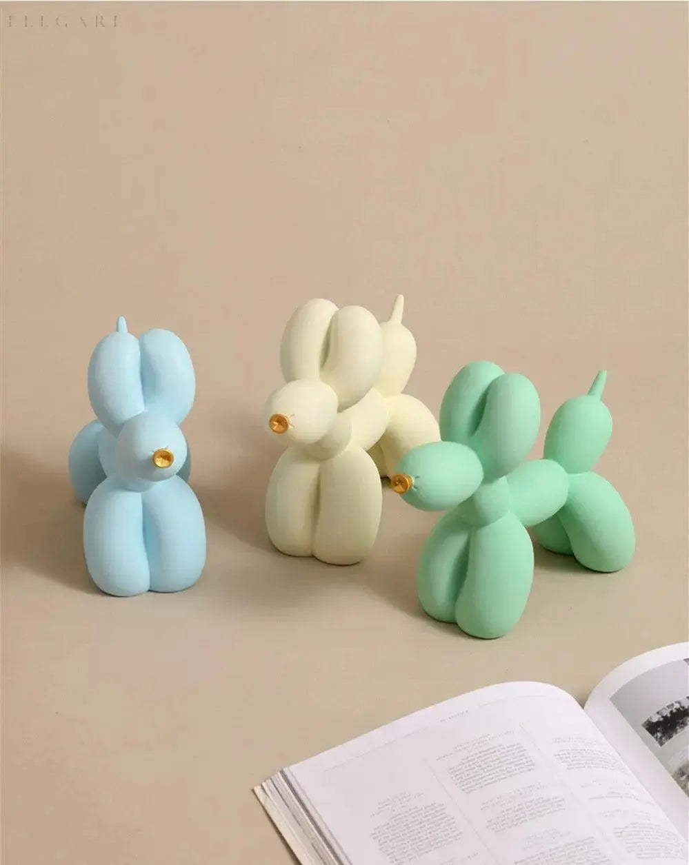 LZINA™ | Haku - Balloon ornament with golden beak