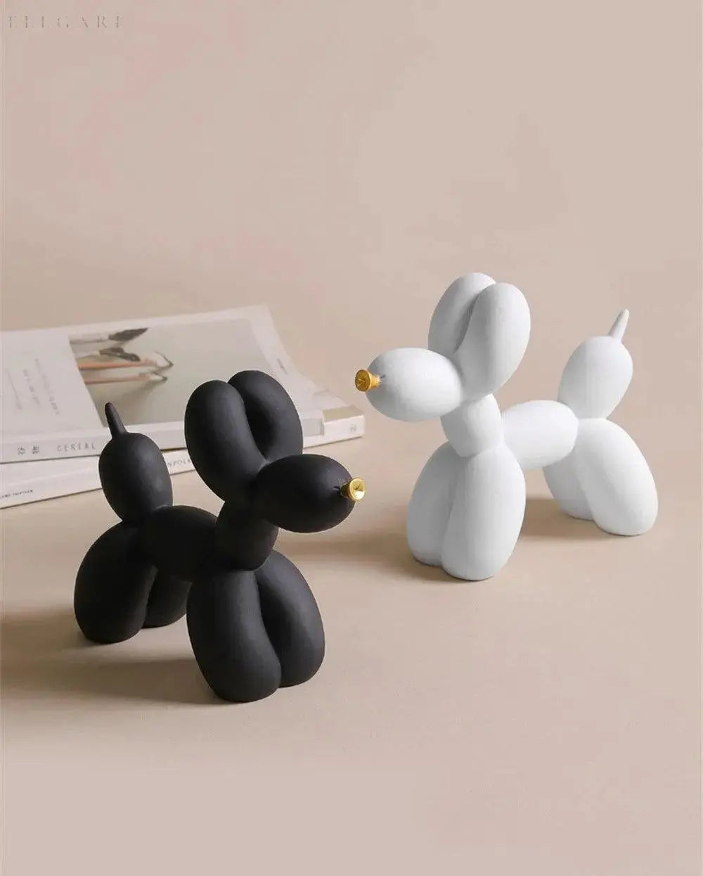 LZINA™ | Haku - Balloon ornament with golden beak