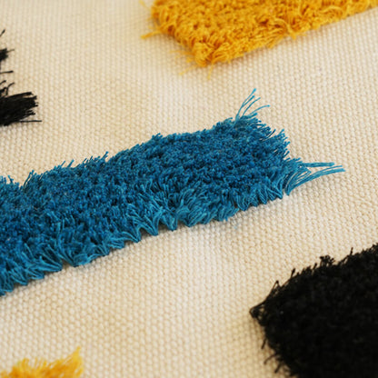 LZINA™ | Handwoven geometric pattern tassel wall hanging