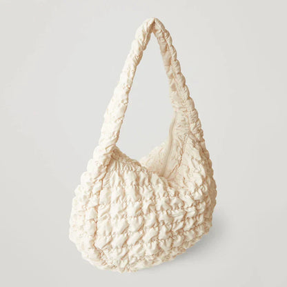 LZINA™ | Cross Quilt X-Large Shoulder Bag