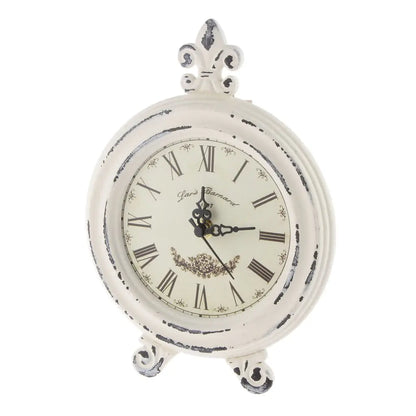 BowLift | Vintage Wooden Style Table Clock with Alarm