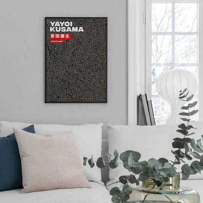 LZINA™ | Yayoi Kusama Abstract Premium Poster