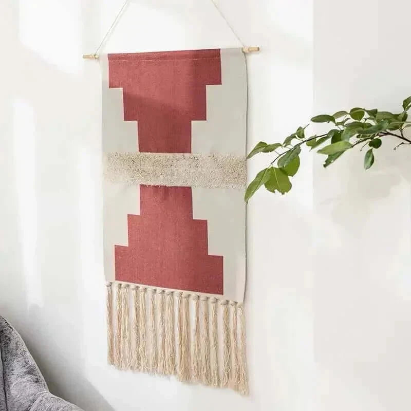 LZINA™ | Macrame Hanging Cotton Rug