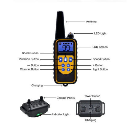 BowLift | Adjustable Electric Dog Training E-Collar – Safe, Effective Remote Control