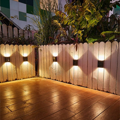 LZINA™ | Solar-powered terrace wall light