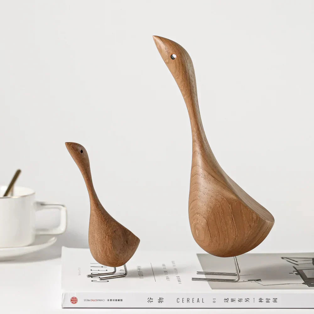 LZINA™ | Nordic Wood Goose Figures