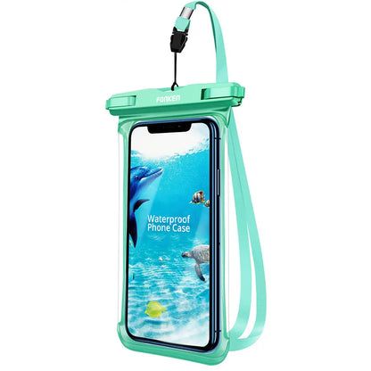 LZINA™ | Waterproof Smartphone Case DryVault | Full View Design | Side Accessible | With Carrying Strap