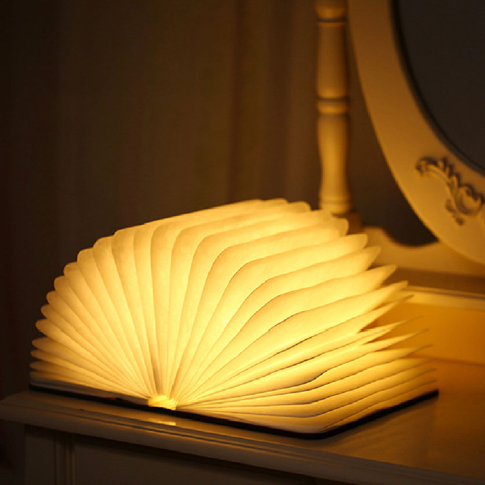 BowLift Cordless LED Reading Lamp with Adjustable Brightness for Wonderbook