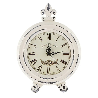 BowLift | Vintage Wooden Style Table Clock with Alarm