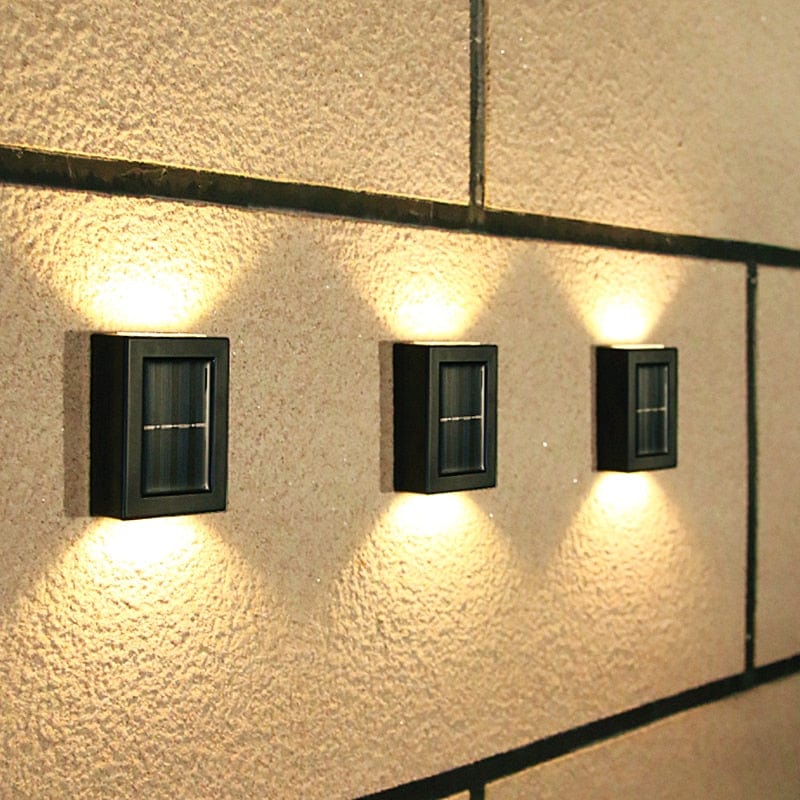 LZINA™ | Solar-powered terrace wall light