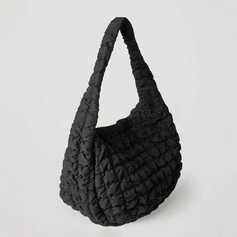 LZINA™ | Cross Quilt X-Large Shoulder Bag