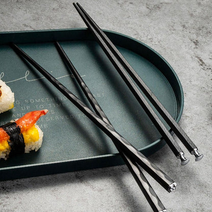 BowLift | DineLux – Luxurious Chopstick Set with Refined Designs (5 Pairs)