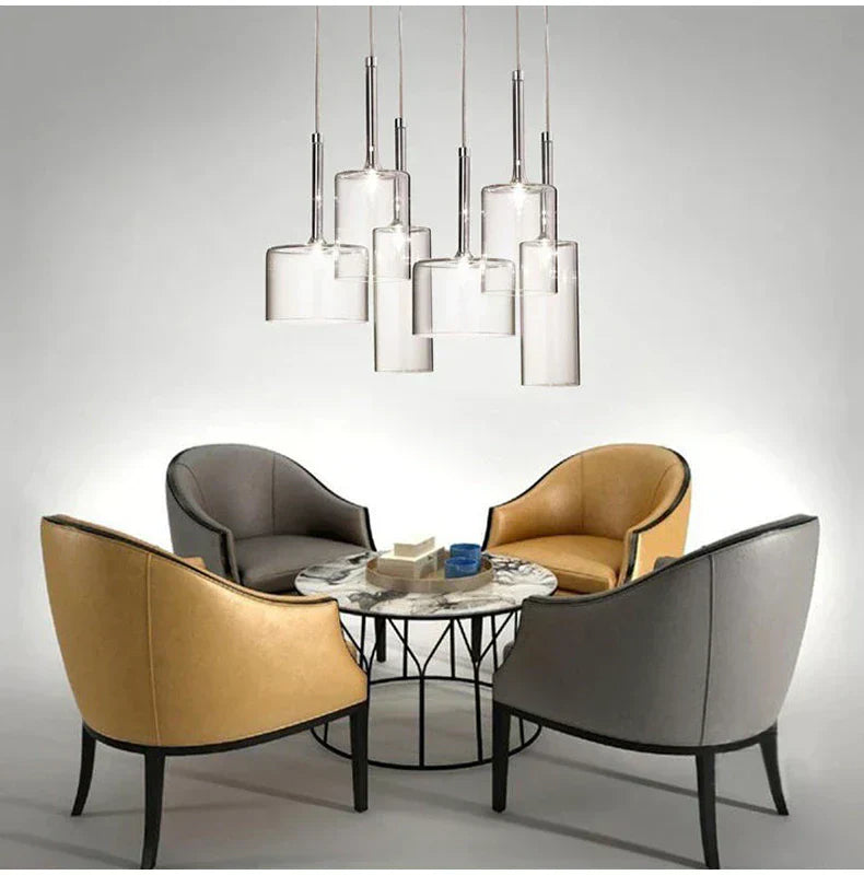 BowLift | Pendant lamp for the dining table made of glass