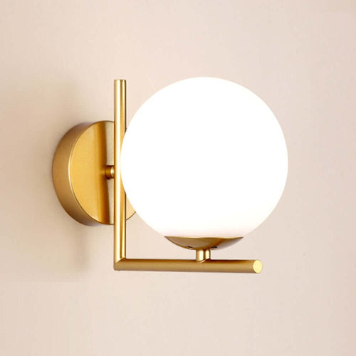 BowLift Gold Finish Wall Light – Elegant Modern Wall Sconce