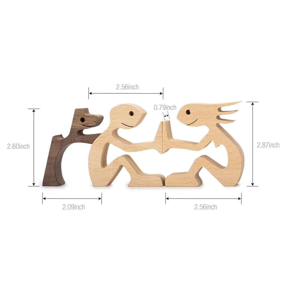LZINA™ | Danish Wooden Animal Ornaments