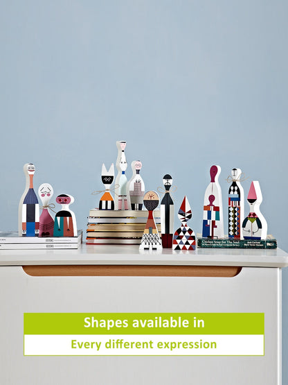 LZINA™ | Home Decoration Living Room Kawaii Accessories Sculptures & Figures Character Shapes Cute Wood Handmade Europe Household Items