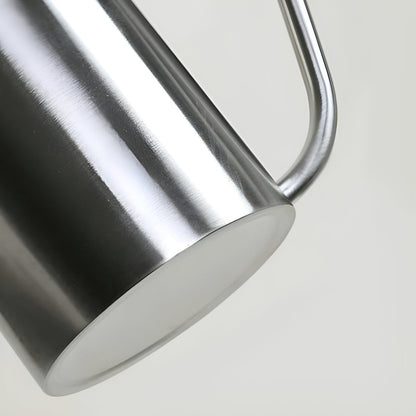 BowLift Stainless Steel Pourer: 1.5L Long-Handled Watering Can for Plants & Flowers