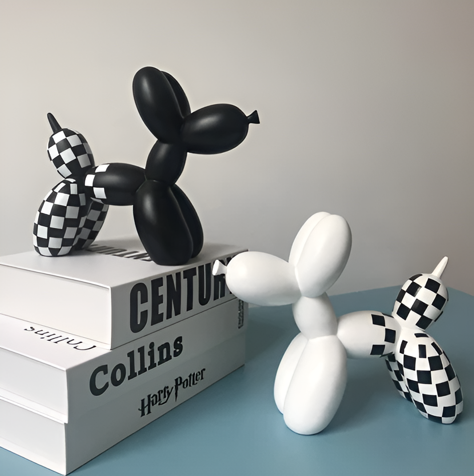 LZINA™ | Balloon Pup Art - Creative Balloon Dog Design for Home Decoration