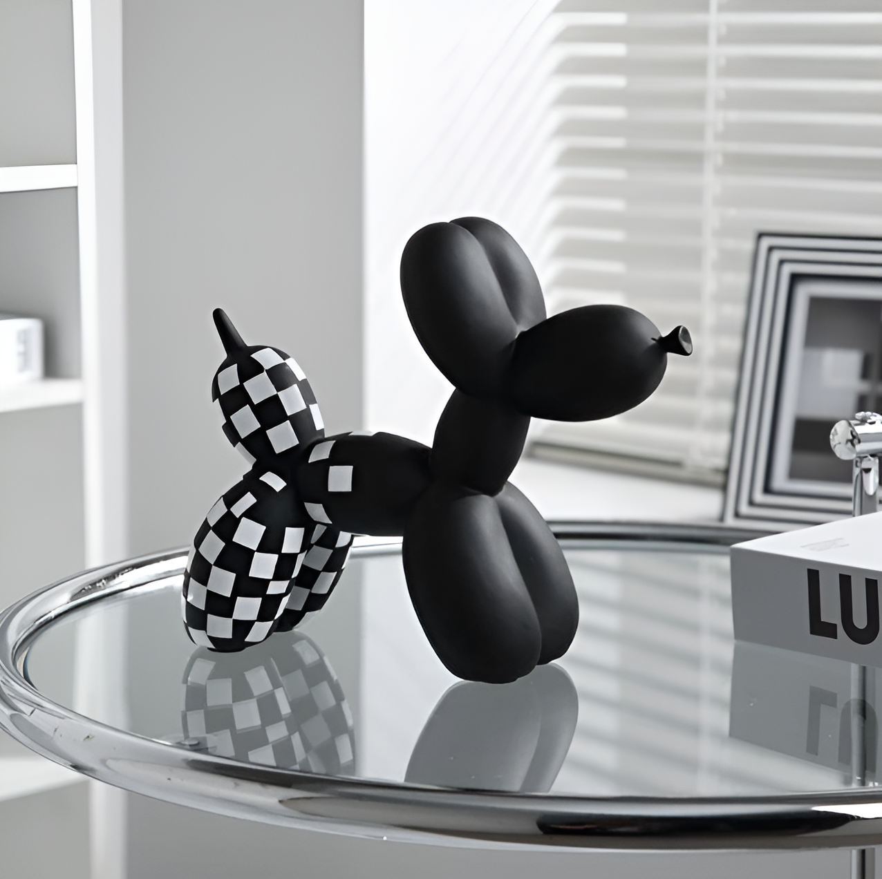LZINA™ | Balloon Pup Art - Creative Balloon Dog Design for Home Decoration