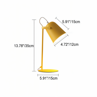 BowLift Macaron – Adjustable Nordic Table Lamp for a Sleek, Modern Office
