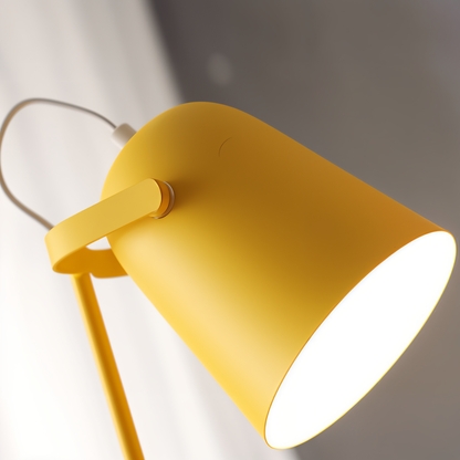 BowLift Macaron – Adjustable Nordic Table Lamp for a Sleek, Modern Office