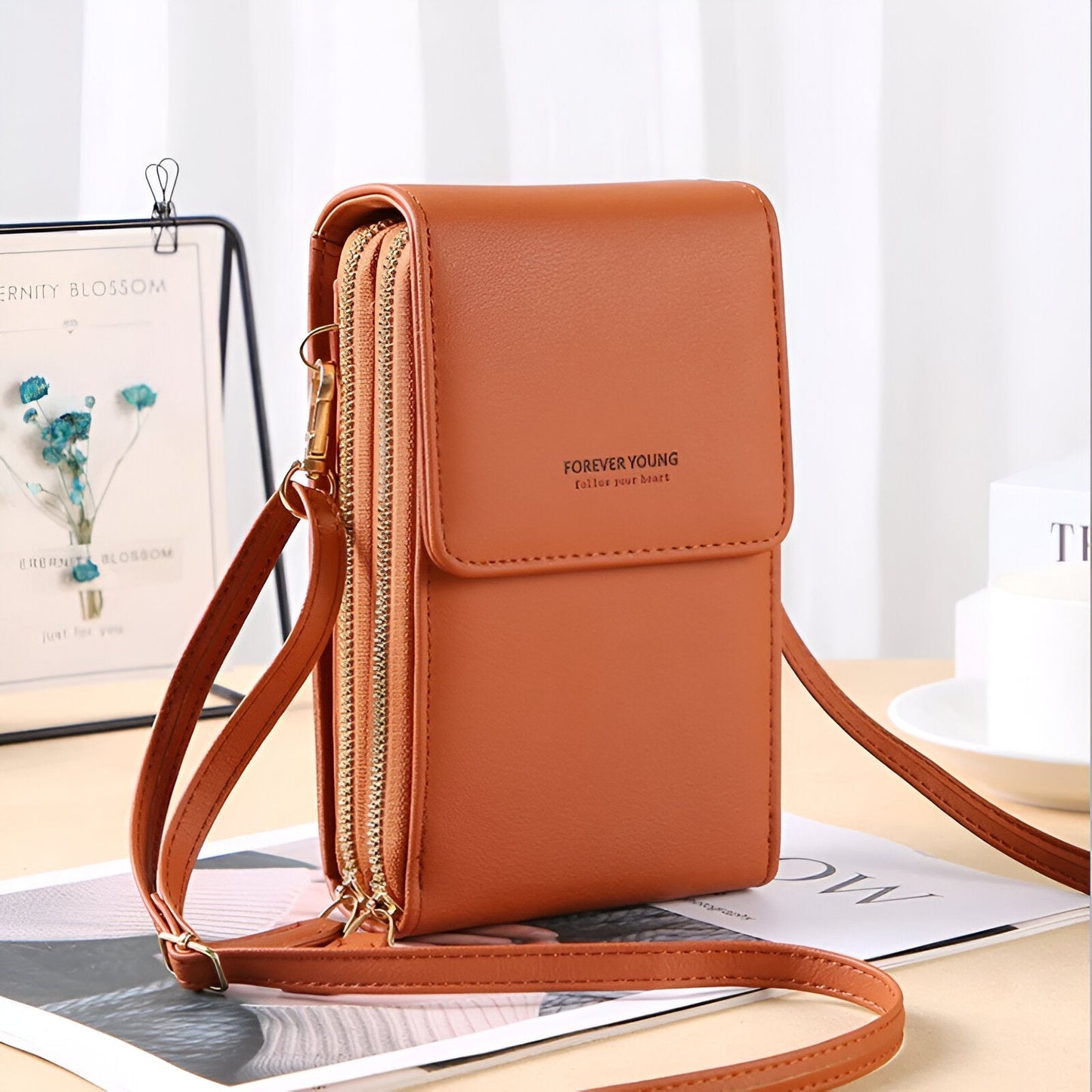 LZINA™ | Carry - Stylish Crossbody Wallet & Phone Holder Bag