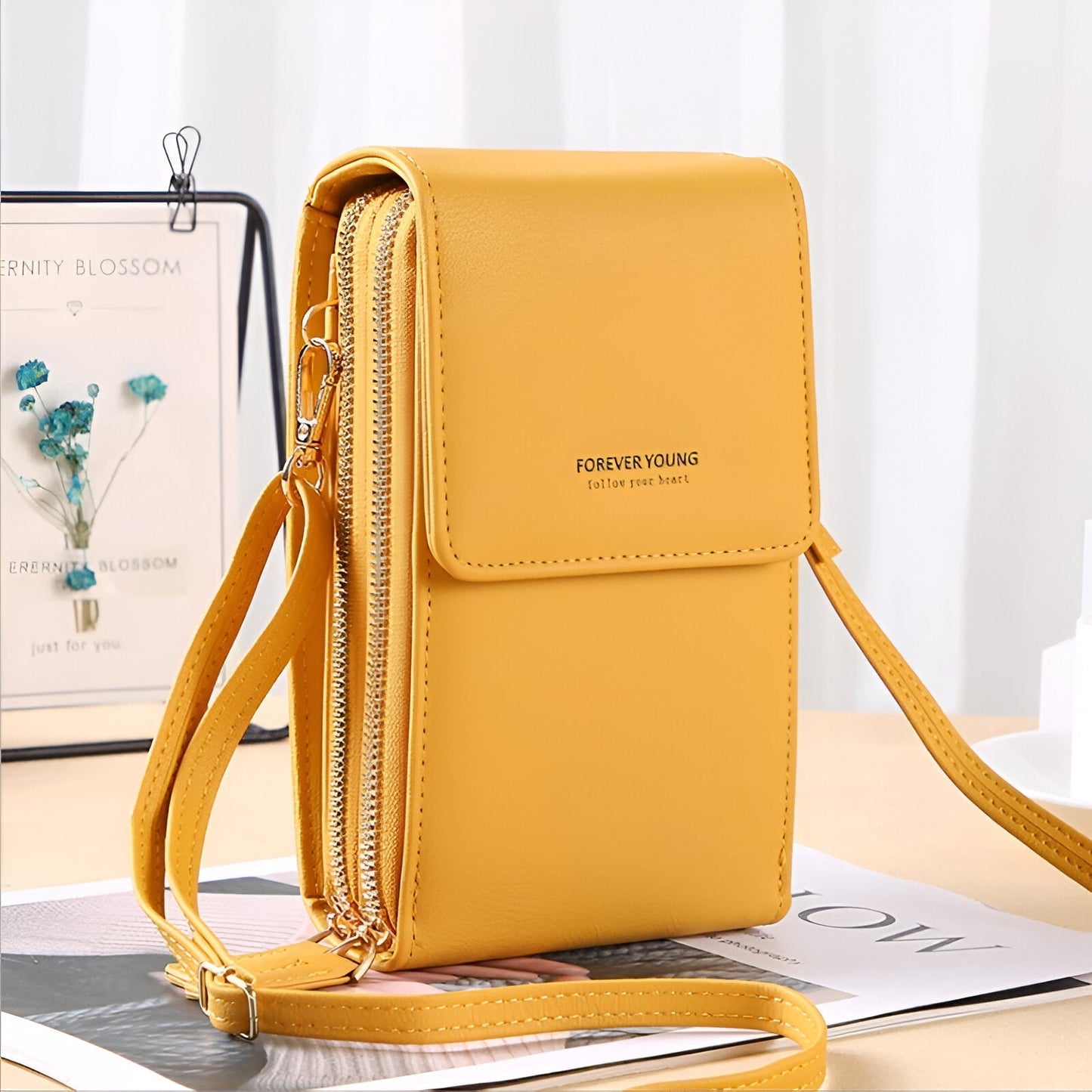 LZINA™ | Carry - Stylish Crossbody Wallet & Phone Holder Bag