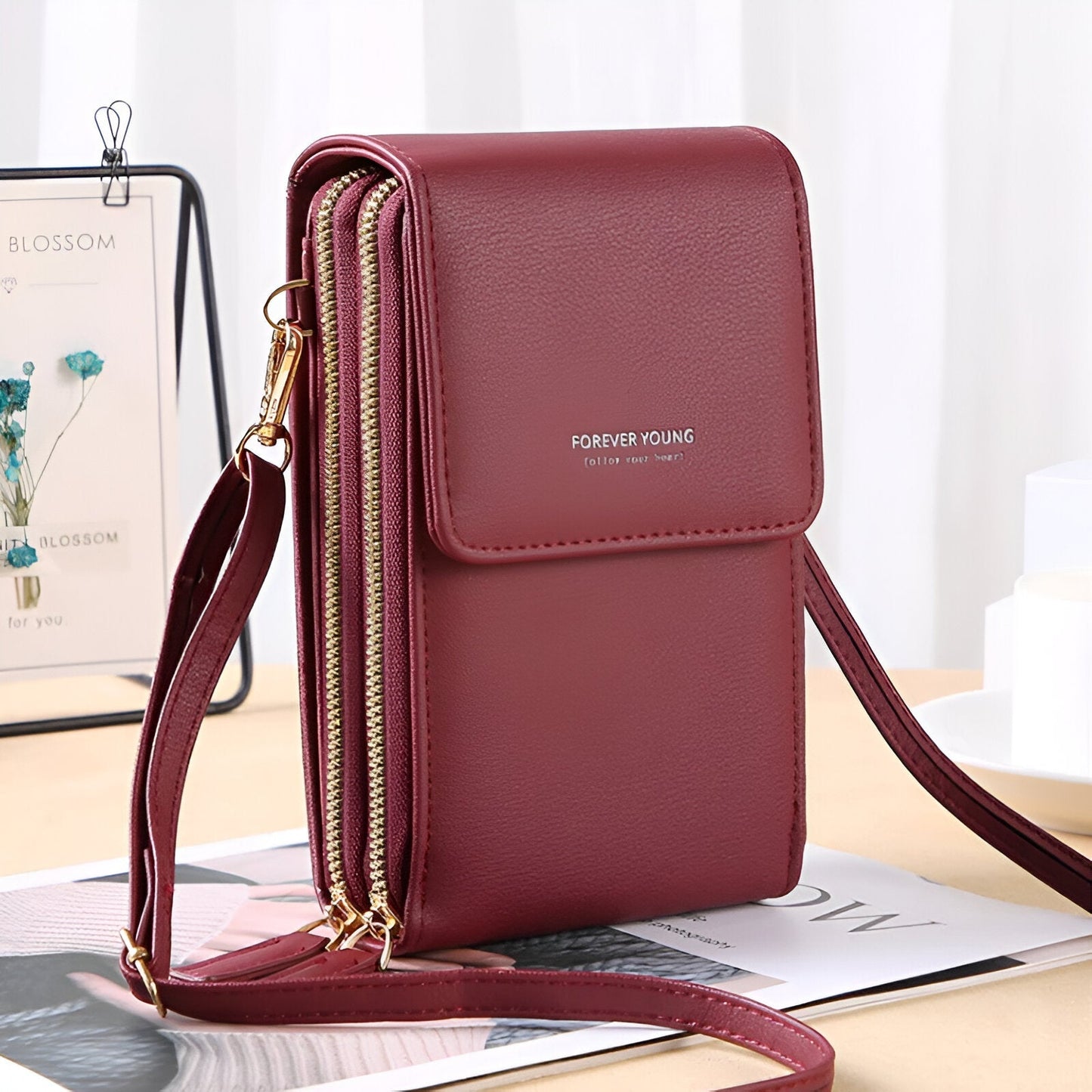 LZINA™ | Carry - Stylish Crossbody Wallet & Phone Holder Bag