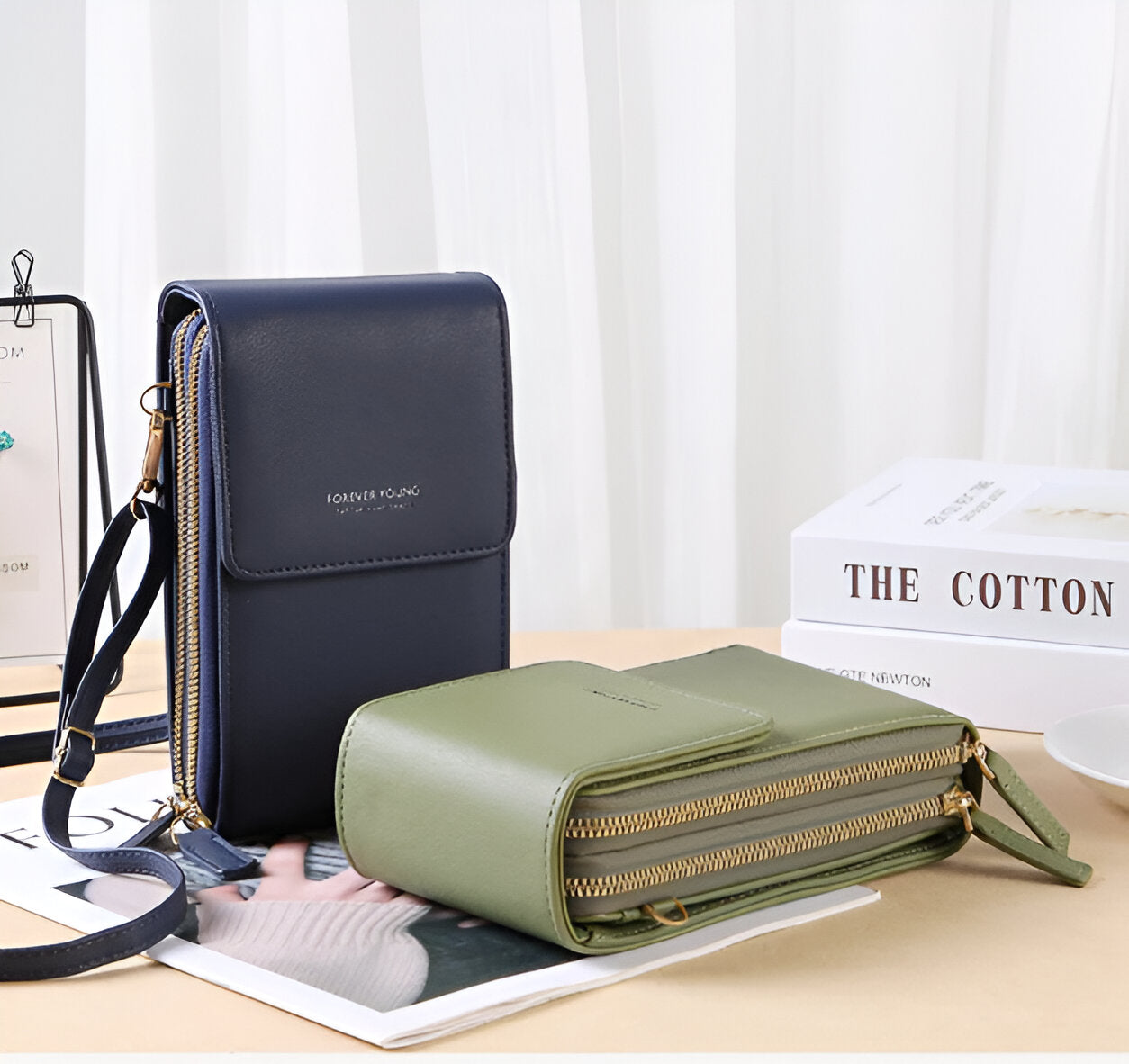 LZINA™ | Carry - Stylish Crossbody Wallet & Phone Holder Bag