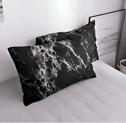 BowLift | Luxury 3-Piece Bedding Set with Marble Print
