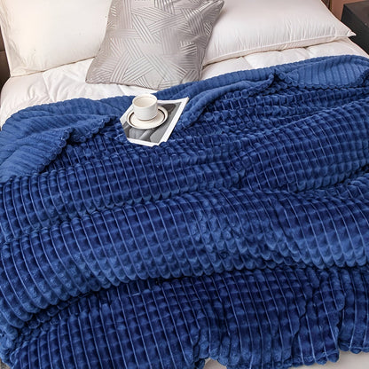 BowLift | EliteWave Plaid - Ultrafluffy structured coral fleece blanket