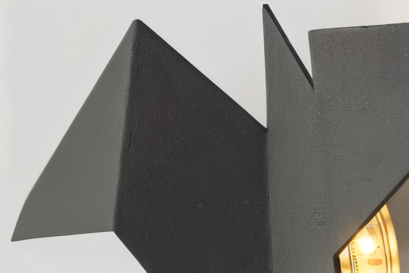 BowLift OriTori Wall Light — Geometric Origami Bird Design with Japanese-Style Aesthetic