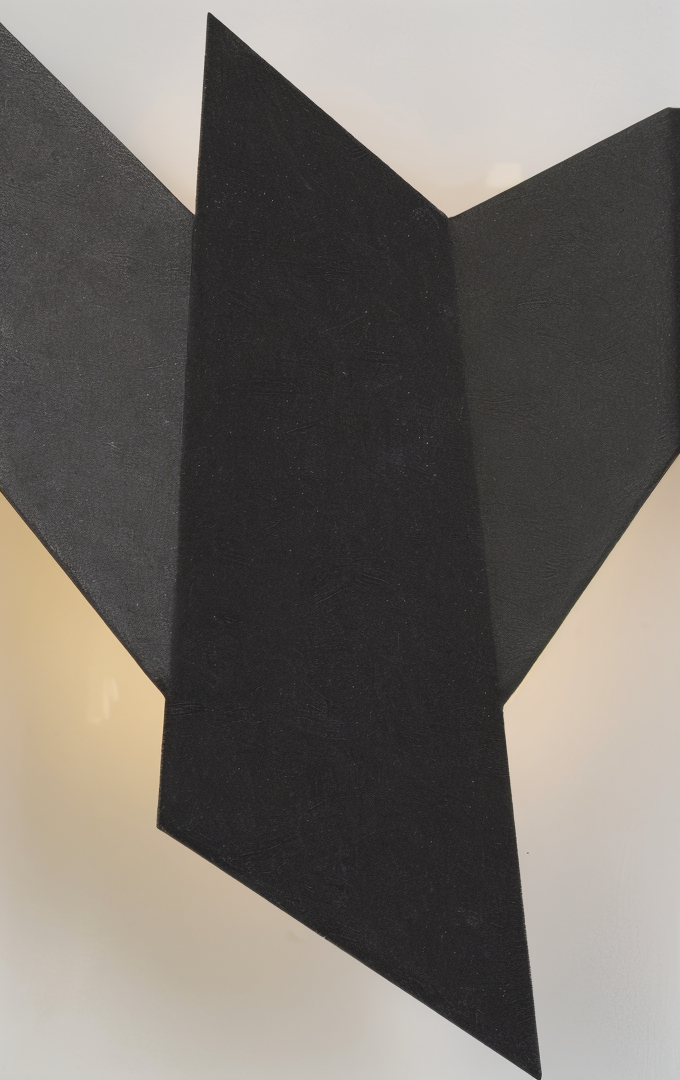 BowLift OriTori Wall Light — Geometric Origami Bird Design with Japanese-Style Aesthetic