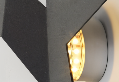 BowLift OriTori Wall Light — Geometric Origami Bird Design with Japanese-Style Aesthetic