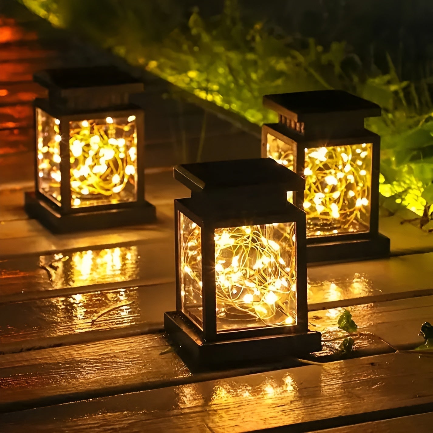 LZINA™ | Magic Lantern - Solar-powered bulbs with dual panel control