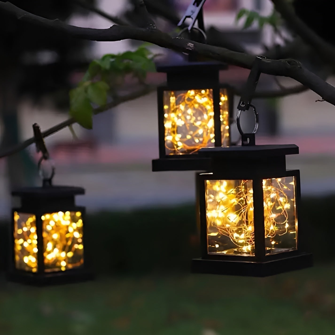 LZINA™ | Magic Lantern - Solar-powered bulbs with dual panel control