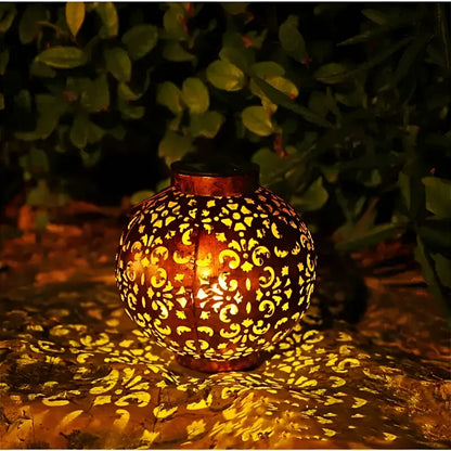 LZINA™ | SolarGlow - Vintage Solar-powered Outdoor Light - Waterproof Outdoor Light
