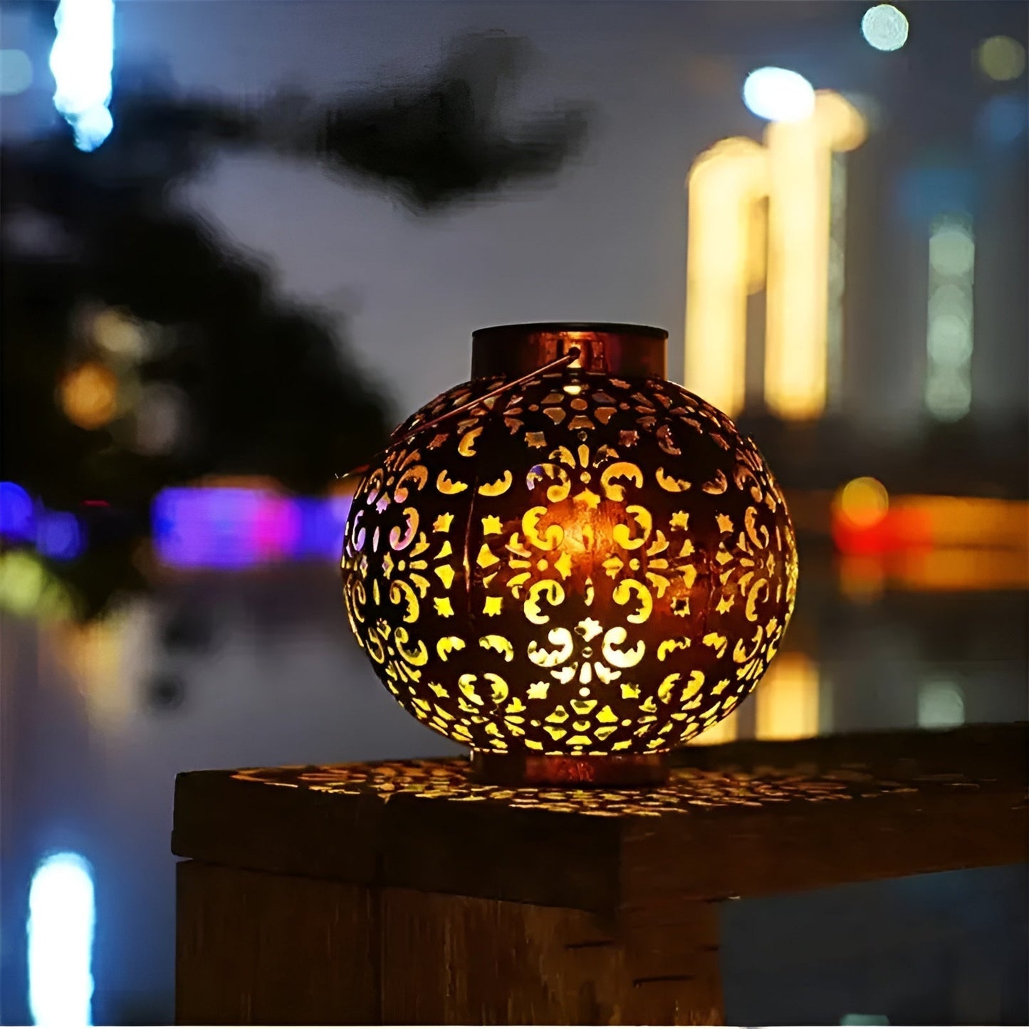 LZINA™ | SolarGlow - Vintage Solar-powered Outdoor Light - Waterproof Outdoor Light