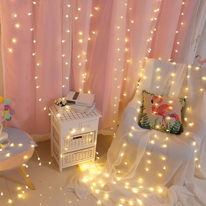 BowLift Sparkle LED String Lights – Decorative Ball, Flower, Star & Snowflake Ornaments