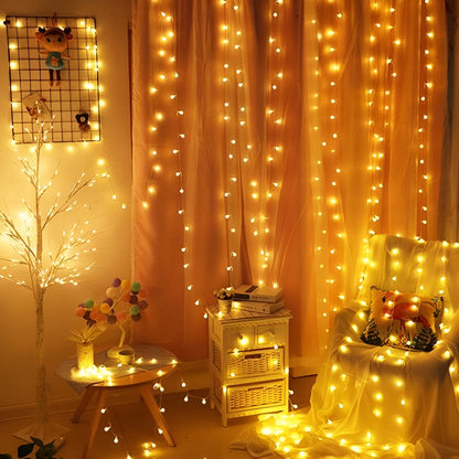 BowLift Sparkle LED String Lights – Decorative Ball, Flower, Star & Snowflake Ornaments