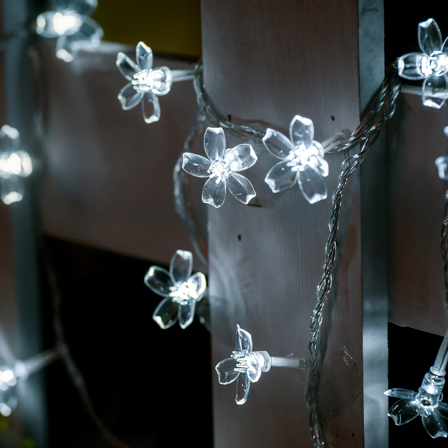 BowLift Sparkle LED String Lights – Decorative Ball, Flower, Star & Snowflake Ornaments