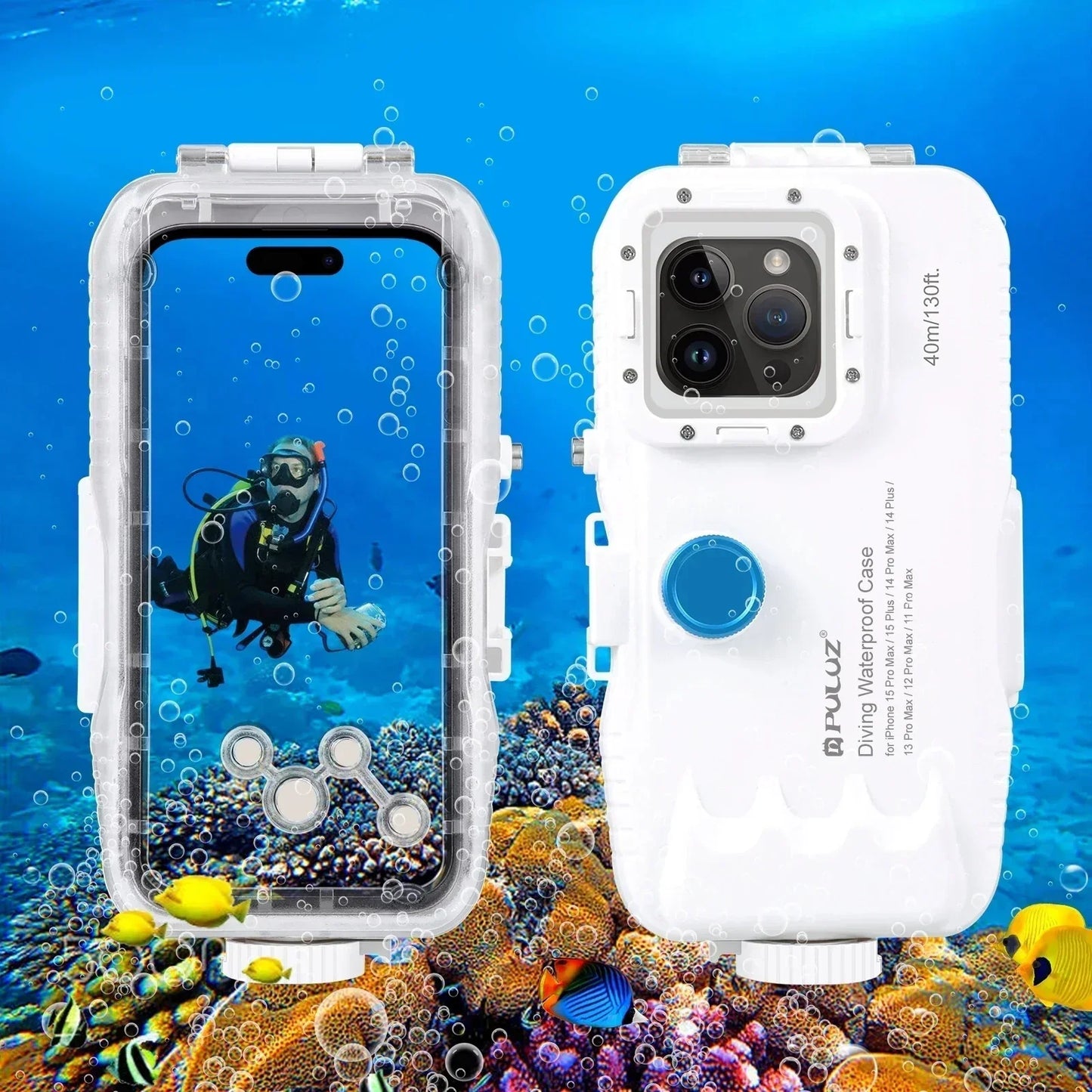 LZINA™ | 40 Meter Sealed Waterproof iPhone Case