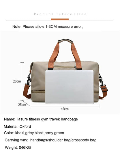 LZINA™ | Fashion Travel/Fitness/Sport Bag