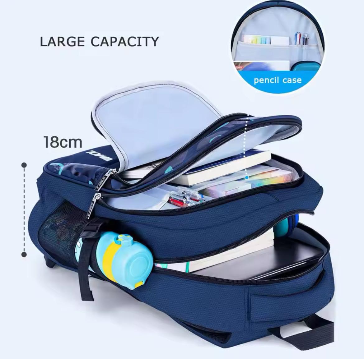 LZINA™ | Large School Backpack for Kids Waterproof Backpack