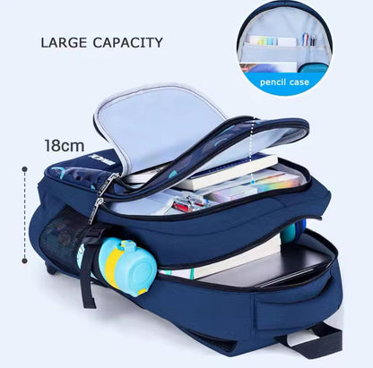 LZINA™ | Large School Backpack for Kids Waterproof Backpack