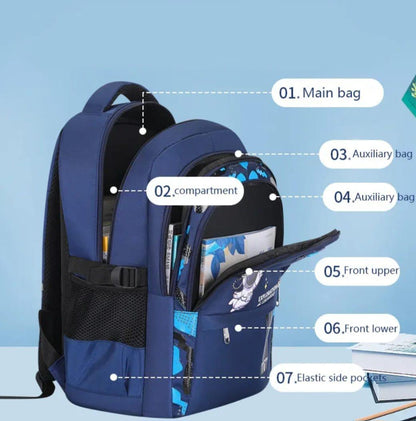 LZINA™ | Kids Astronaut School Backpack