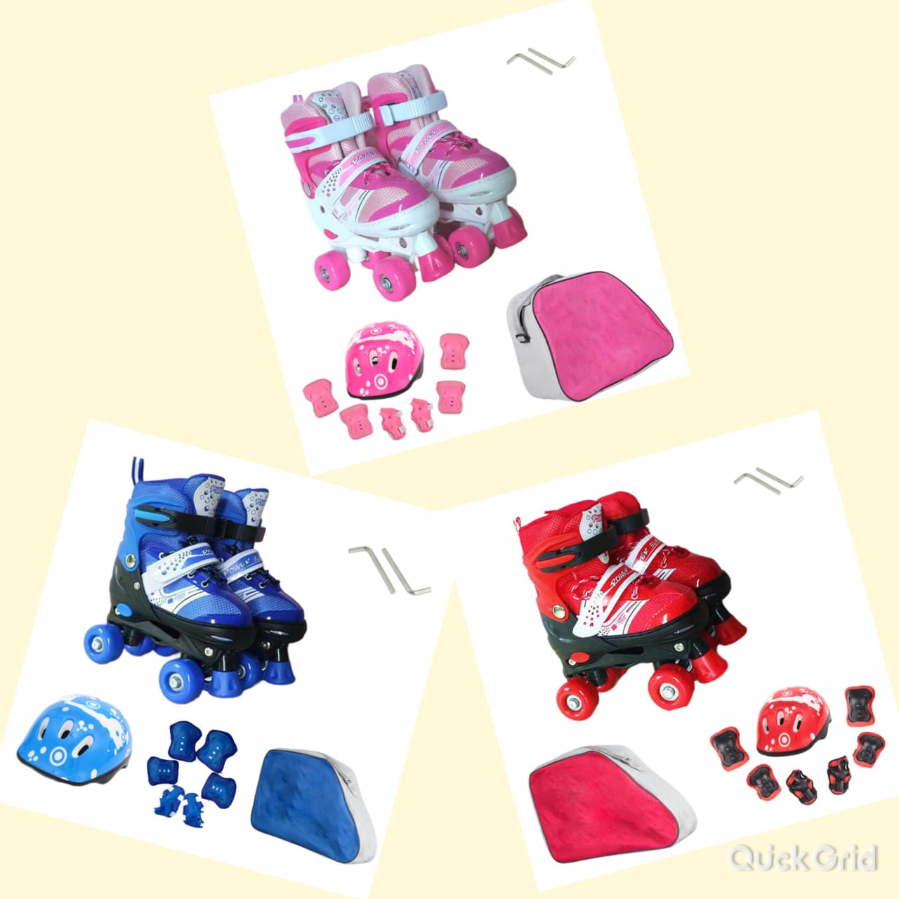 LZINA™ | Skate shoes and protective gear set