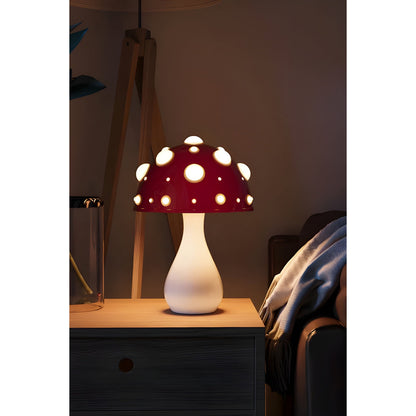 BowLift Decorative Mushroom Table Lamp - Cozy Ambient Accent Lighting for Any Room