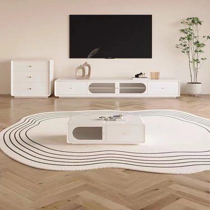 BowLift | Irregular round rug home decoration